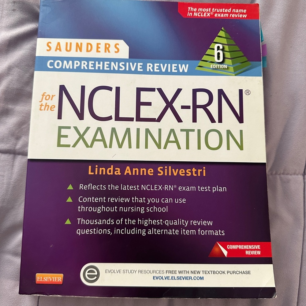 Saunders NCLEX-RN Examination Review Book